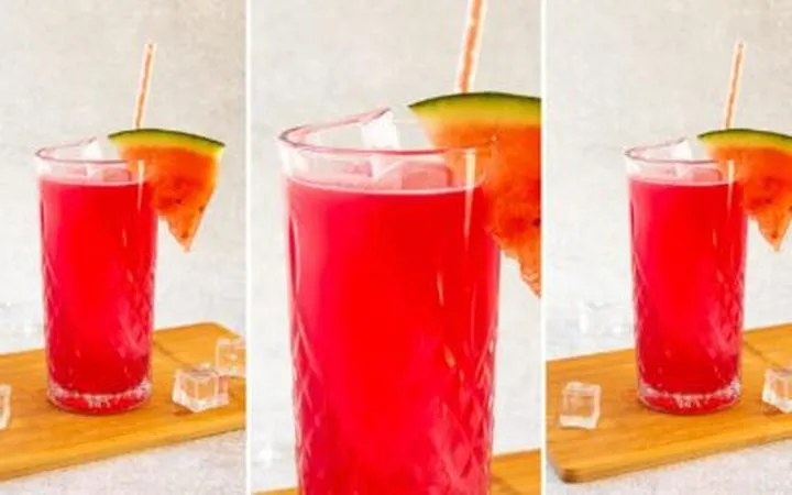 Drinki z syropem malinowym