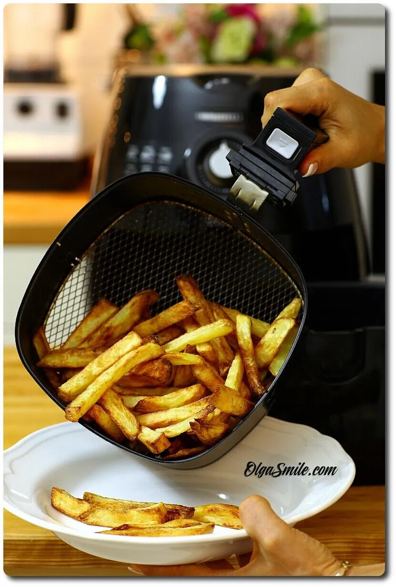 Frytki w frytkownicy beztłuszczowej