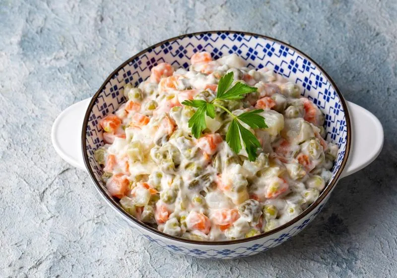 Idealna sałatka jarzynowa