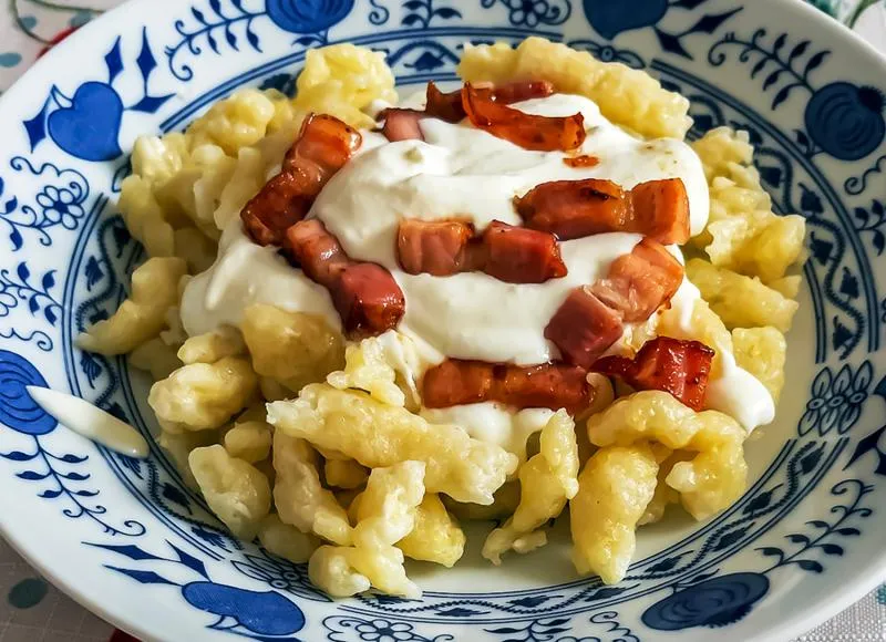 Kluski kładzione krok po kroku