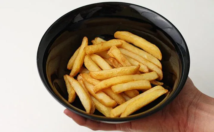 Mniej kaloryczne frytki z mąki