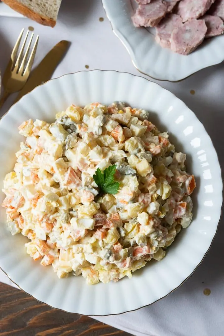 Przechowywanie sałatki jarzynowej