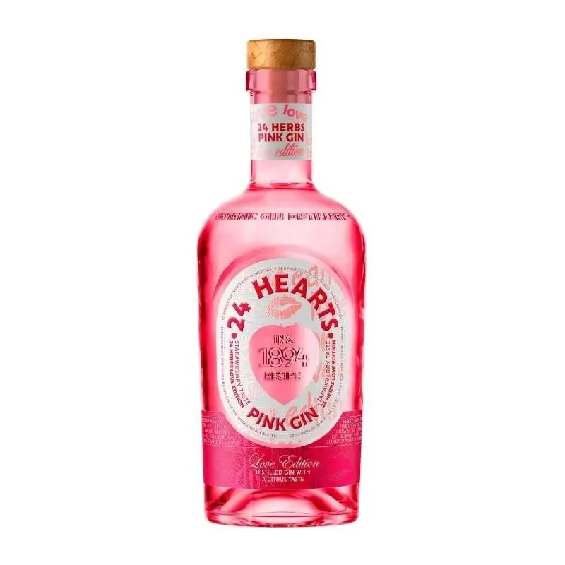 Zaskakujące składniki do różowego ginu