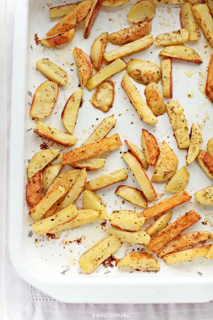 Zdrowe frytki z piekarnika