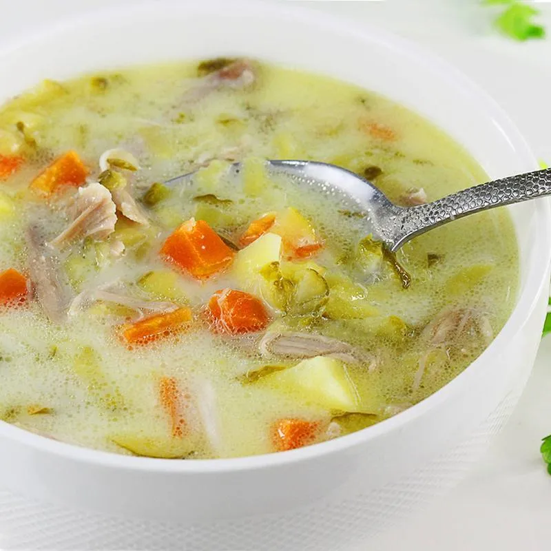 Zupa ogórkowa dla niemowląt